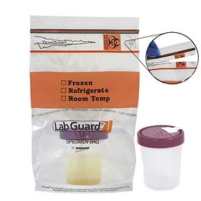 Minigrip Lab Guard Specimen Bags:Testing and Filtration 
