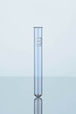 DWK Life Sciences&nbsp;Fiolax&trade; Borosilikatglas Reagenzglas, mit Bördelrand 6 ml, 10 x 100 mm DWK Life Sciences&nbsp;Fiolax&trade; Borosilikatglas Reagenzglas, mit Bördelrand