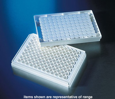 Corning&trade;&nbsp;FiltrEX&trade; 96-well Clear Filter Plates with 0.2 &mu;m PVDF Membrane, Nonsterile 96-well Clear Filter Plates with 0.2 &mu;m PVDF Membrane, Nonsterile Filtering Microplates