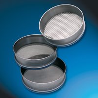 RETSCH&nbsp;Stainless-Steel Test Sieves, 100mm Dia., in Micrometer Pore Sizes with ISO 3310/1 Pore Size: 75um 