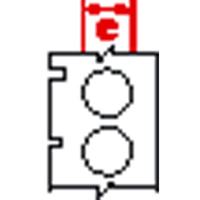 Brady&trade;&nbsp;Polyester-Etiketten für Thermotransferdrucker Form: Rechteck und Kreis; Durchmesser: 15.24 mm, Farbe: Weiß; Oberfläche: Matt Produkte