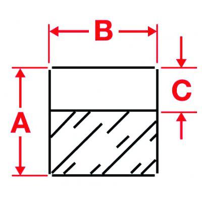 Brady&trade;&nbsp;Polyester-Etiketten für Thermotransferdrucker Form: Rechteckig; Abmessungen: 38.10 H x 15.24 B (mm); Farbe: Weiß/Transparent; Oberfläche: Matt Produkte