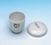 Haldenwanger&trade;&nbsp;Medium High Form Melting Porcelain Crucibles Capacity: 15mL; Height: 28mm Haldenwanger&trade;&nbsp;Medium High Form Melting Porcelain Crucibles