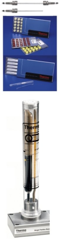 Thermo Scientific&trade;&nbsp;Super Clean&trade; Gas Cartridge Filters He Preconditioned Triple Cartridge w/Indicators Base; 500mL 