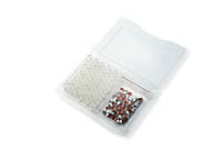 Thermo Scientific&trade;&nbsp;9mm Non-Assembled Clear Screw Thread Wide Opening Autosampler Vial Kits  