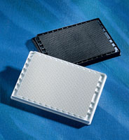 Corning&trade;&nbsp;1536-Well Polystyrene NBS&trade;-Treated Microplates Black; Standard; No; NBS; Flat Corning&trade;&nbsp;1536-Well Polystyrene NBS&trade;-Treated Microplates