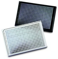 Corning&trade;&nbsp;384-Well, Cell Culture-Treated, Flat-Bottom Microplate Black; Clear bottom 