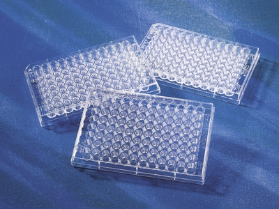 Corning&trade;&nbsp;Clear Polystyrene 96-Well Microplates Standard; 25/Pk; No; None; Round Corning&trade;&nbsp;Clear Polystyrene 96-Well Microplates
