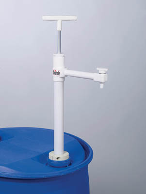 Buerkle&trade;&nbsp;PTFE Ultrapure Barrel Pump with Discharge Tube Flow Rate: 270mL/stroke; Immersion depth: 60 cm Buerkle&trade;&nbsp;PTFE Ultrapure Barrel Pump with Discharge Tube