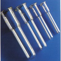 Kartell&trade;&nbsp;Borosilicate Glass Mortar for Tissue Grinder DiameterMetricOutside: 12mm, dimCapacityMetric: 5mL, LengthMetric: 135mm 