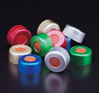 JG Finneran Associates&trade;&nbsp;Crimp Caps Closure Color: Red; Size: 11mm; Material: Rubber 