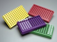 Thermo Scientific&trade;&nbsp;FlipStrip&trade; Microtube Racks with Lid Flipstrip Racks, Purple 