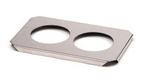 Fisherbrand&trade;&nbsp;Stainless Steel Covers for Transsonic Analogous Ultrasonic Units For Use With (Equipment): T 310, T 310/H Transonic analogous ultrasonic units; Includes: Holes for 2 beakers; Shape: Rectangular/square 