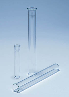 Tubos de ensayo con reborde de pared gruesa de vidrio de borosilicato Pyrex&trade; Capacidad: 48 ml Ver productos