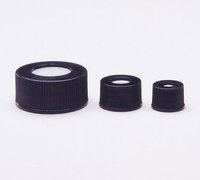 JG Finneran Associates&trade;&nbsp;Screw Caps Color: Black; Septum: PTFE/Silicone; Thread Size: 8-425mm 