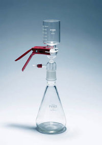 Matraz de filtración de vidrio de borosilicato Pyrex&trade; Capacidad: 1000 ml 