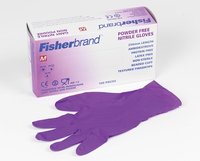 X100 Fisherbrand Purple Nitrile Gloves XXS  