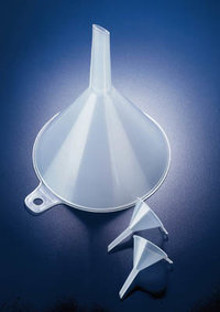 Azlon&trade; Lightweight Polypropylene Funnels Dimensions: 5 O.D. x 62mmH 