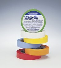 Bel-Art&trade;&nbsp;SP Scienceware&trade; Write-On&trade; Colored Label Tapes 3 in. core; 0.75 in. x 40 yd.; White 