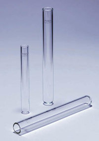 Pyrex&trade; Borosilicate Glass Heavy Wall Rimless Test Tubes Capacity: 48mL 
