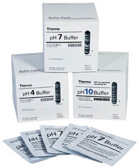 Thermo Scientific&trade;&nbsp;Orion&trade; pH Buffer Individual Use Pouches pH 10.01 Buffer, Color Coded Blue, 10 Pouches 