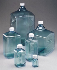 Thermo Scientific&trade;&nbsp;Nalgene&trade; Polycarbonate InVitro&trade; Biotainer&trade; Bottles and Carboys, 10L, square with handle Size: 10L, Square, with handle, 48mm closure 