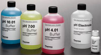 Thermo Scientific&trade;&nbsp;Orion&trade; pH Buffer Bottles pH 4.01 Buffer, Color Coded Red, 475mL 