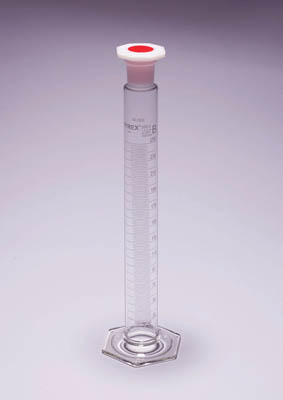 Probeta de cristal con tapón de corcho 10x2,5 cm