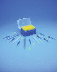 Poulten Graf&trade;&nbsp;Micropipettor Tip Yellow; Calibrated; Sterile 