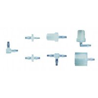Masterflex&trade;&nbsp;Racor dentado de polipropileno Para rosca NPT de 3/8 x tubos con DI de 6,35 mm (1/4 pulgadas) 