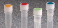 Thermo Scientific&trade;&nbsp;Nalgene&trade; HDPE High Profile Closures with Color Coders for Micro Packaging Vials: Sterile, Bulk Pack White coder, 11mm, Bulk pack 