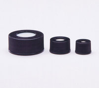 JG Finneran Associates&trade;&nbsp;Screw Caps Color: Black; Septum: PTFE/Silicone ; Thread Size: 13-425mm 