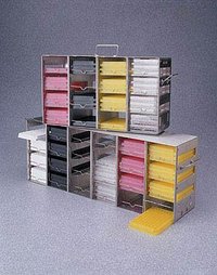 Thermo Scientific&trade;&nbsp;Nalgene&trade; Storage Racks for Microplates, 4x4 Horizontal Rack for Microplates; 16 shelves in a 4x4 array 