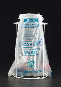 Thermo Scientific&trade;&nbsp;Sterilin&trade; Autoclave Bags, Coated wire holder for 511 bags  