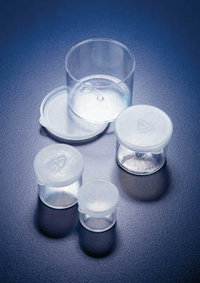 Azlon&trade; Polystyrene Specimen Container with Polyethylene Lid Volume: 200mL; Volume: 200mL 