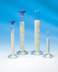 Fisherbrand&trade;&nbsp;Borosilicate Glass Graduated Cylinder Capacity: 5mL; Graduations: 0.1mL 