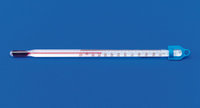 Fisherbrand&trade;&nbsp;Termómetro de inmersión total con relleno de líquido Longitud: 155 mm; intervalo de temperatura: de - 10 a 110 &ordm;C 