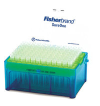 Fisherbrand&trade;&nbsp;SureOne&trade; Micropoint Pipette Tips, Universal Fit, Non-Filtered 0.2 to 20&mu;L, Micropoint, Eppendorf-style, Clear, Racked, 10 x 96 tips/tray 