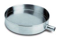 Linker Industrietechnik&trade;&nbsp;Stainless Steel Sieve Bottom without Drain For use with 200mm Dia. Test Sieve; Without Drain 