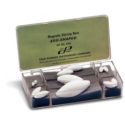 Fisherbrand&trade;&nbsp;Magnetic Stirring Bars Octagon shaped with pivot ring; 12 bars Fisherbrand&trade;&nbsp;Magnetic Stirring Bars