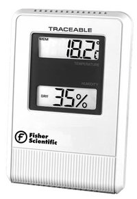 Fisherbrand&trade;&nbsp;Digitales Traceable&trade; Hygrometer/Thermometer Duales Display 