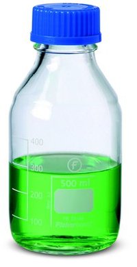 Fisherbrand&trade;&nbsp;Flacons de laboratoire à col étroit en verre borosilicaté Capacity: 2000mL; Outside Diameter: 136mm; Qty: 10 Pack 