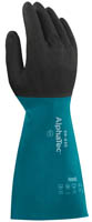 Ansell&nbsp;AlphaTec&trade; 58-535B Series Nitrile Immersion Gloves 35,5cm de largo; talla: 10 