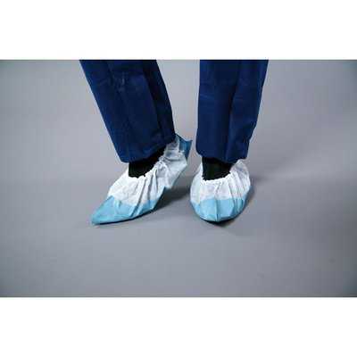 Mutexil&trade;&nbsp;Cubrezapatos protector de CPE Color: Azul, talla: 2XL Mutexil&trade;&nbsp;Cubrezapatos protector de CPE