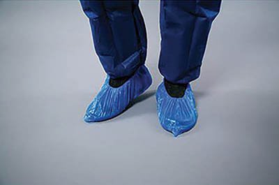 Mutexil&trade;&nbsp;Cubrezapatos protector de CPE Azul; XL Mutexil&trade;&nbsp;Cubrezapatos protector de CPE