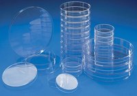 Fisherbrand&trade;&nbsp;Placas de Petri de perfil bajo de plástico 1 ventilación; altura: 16,2 mm 