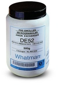 Whatman&trade; Advanced Ion Exchange Cellulose (AIEC) for Biopolymers, GE Healthcare Preswollen Microgranular DEAE Cellulose; DE52, 500g 
