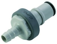 Cole-Parmer&trade;&nbsp;CPC&trade; Non-Spill Quick-Disconnect Insert with Hose Barb 1/4 in. 