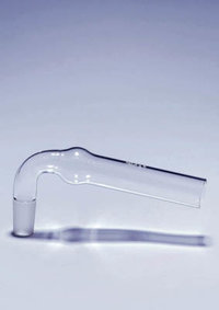 Tubo di essiccazione angolato in vetro borosilicato QuickFit&trade; Cone Shape: 14/23 