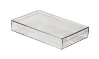Azpack&trade;&nbsp;Polystyrene Storage Boxes Push-fit lid; Interior Dimensions: 82D x 22mmH 